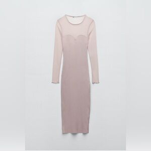 Cream Color Zara Dress